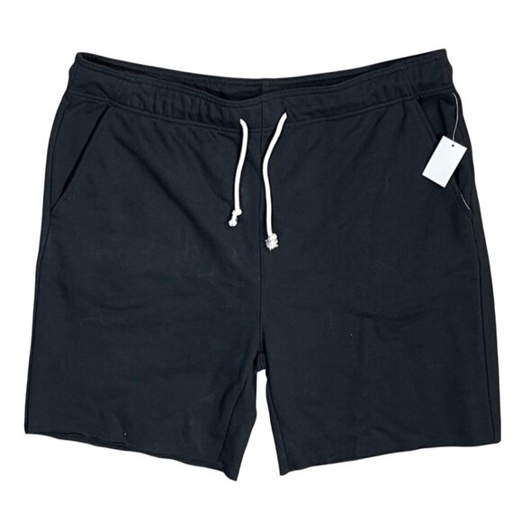 New Common Identity Shorts Size L Large Black Sweat Athletic Men's Pull-On - Picture 1 of 6
